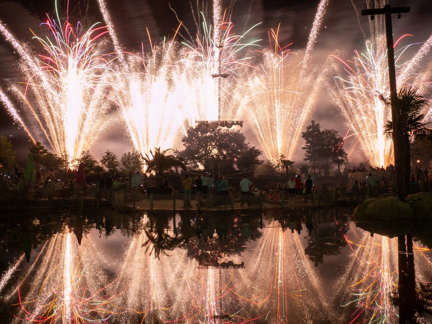 Geluidsarm vuurwerk Toverland