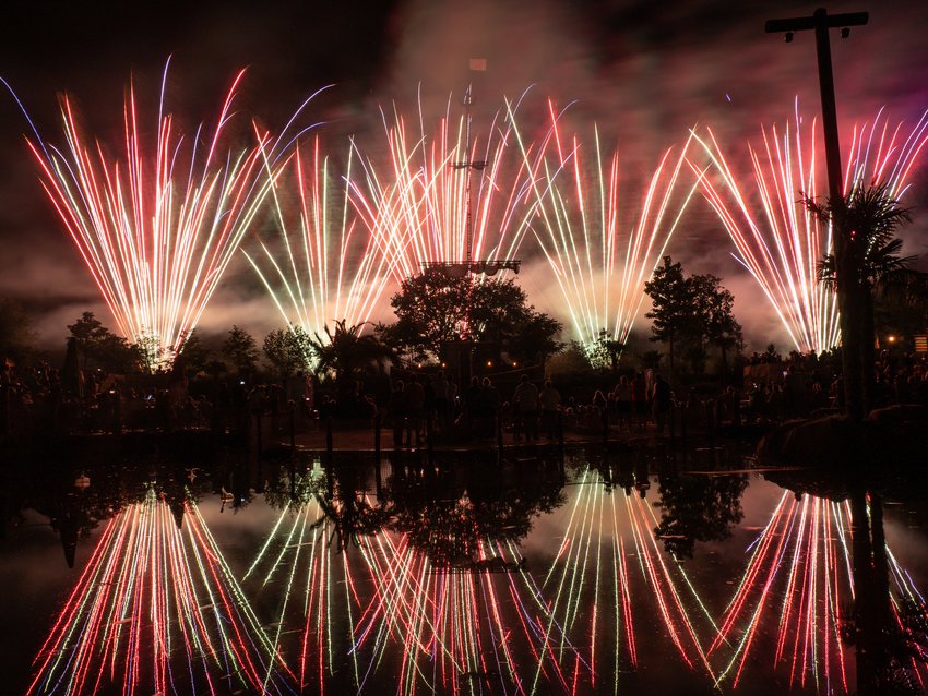 Vuurwerk zonder geluid